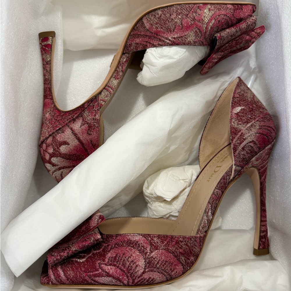 Authentic Christian Dior Idylle Pumps 39.5 - Picture 7 of 12